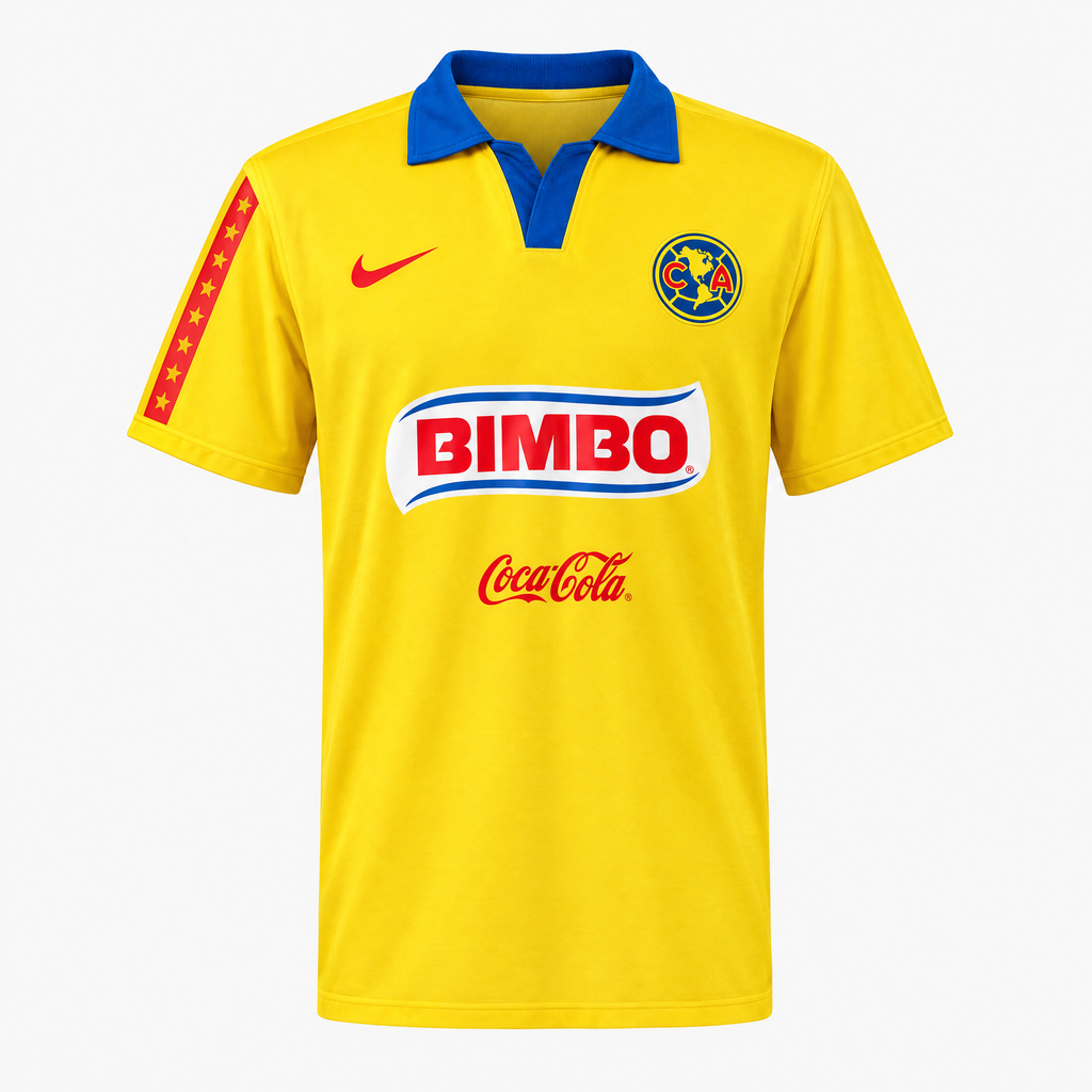 Club América 2006/07 Home Retro Jersey - Front view