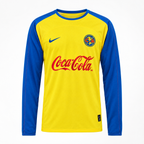 Club América 2003/04 Home Long Sleeve Retro Jersey - Front view