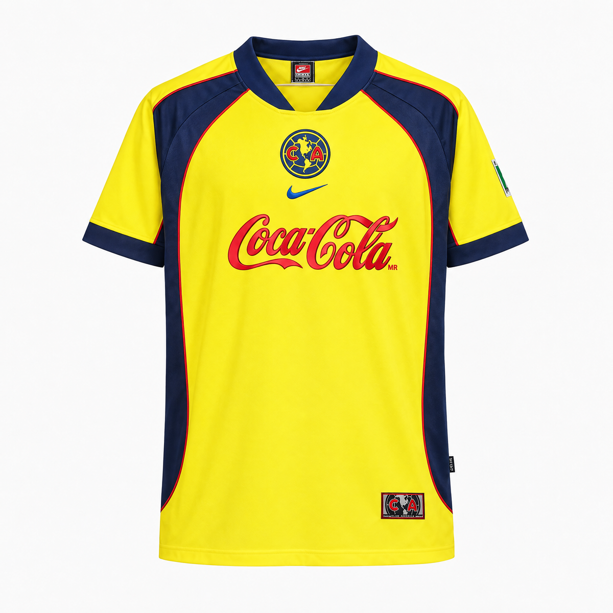 Club América 2001/02 Home Retro Jersey - Front view
