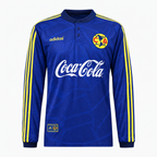 Club América 1997/98 Away Long Sleeve Retro Jersey - Front view