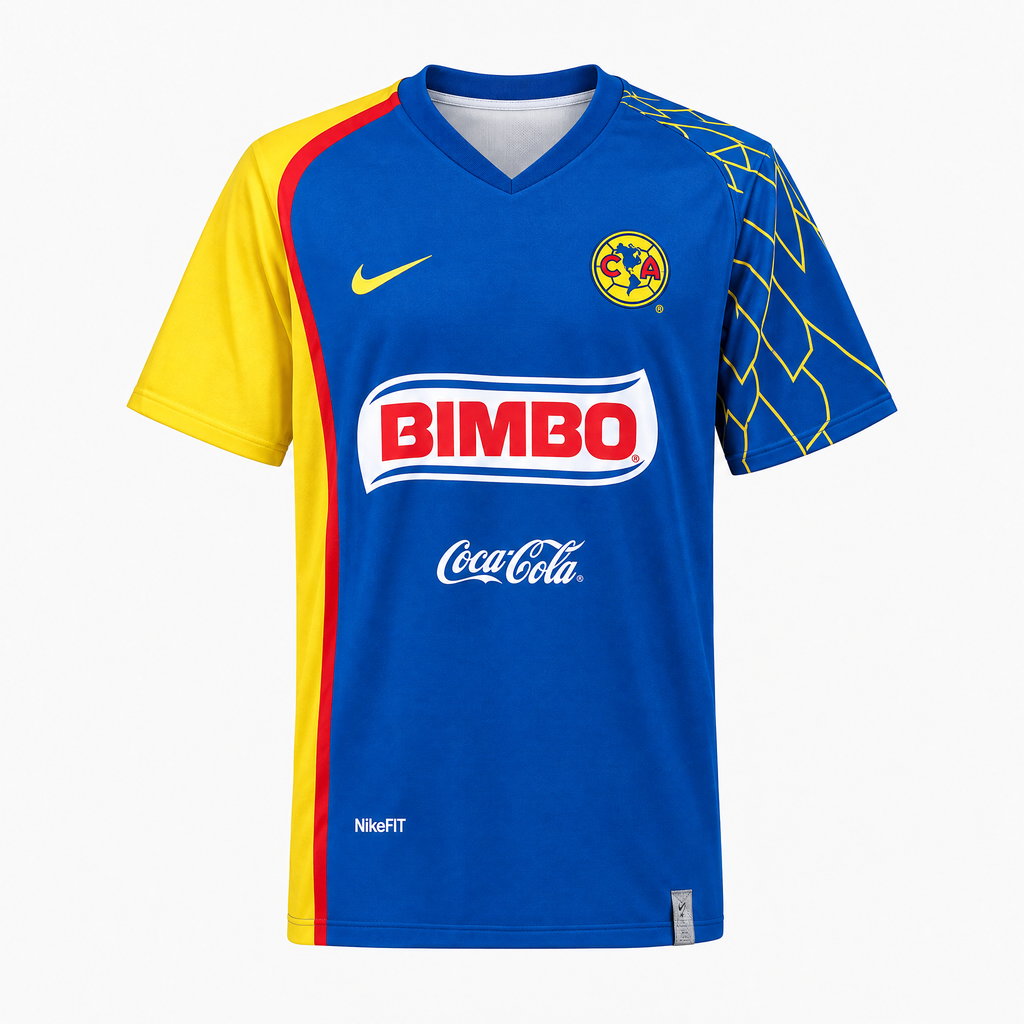 Club América 2007/08 Away Retro Jersey - Front view