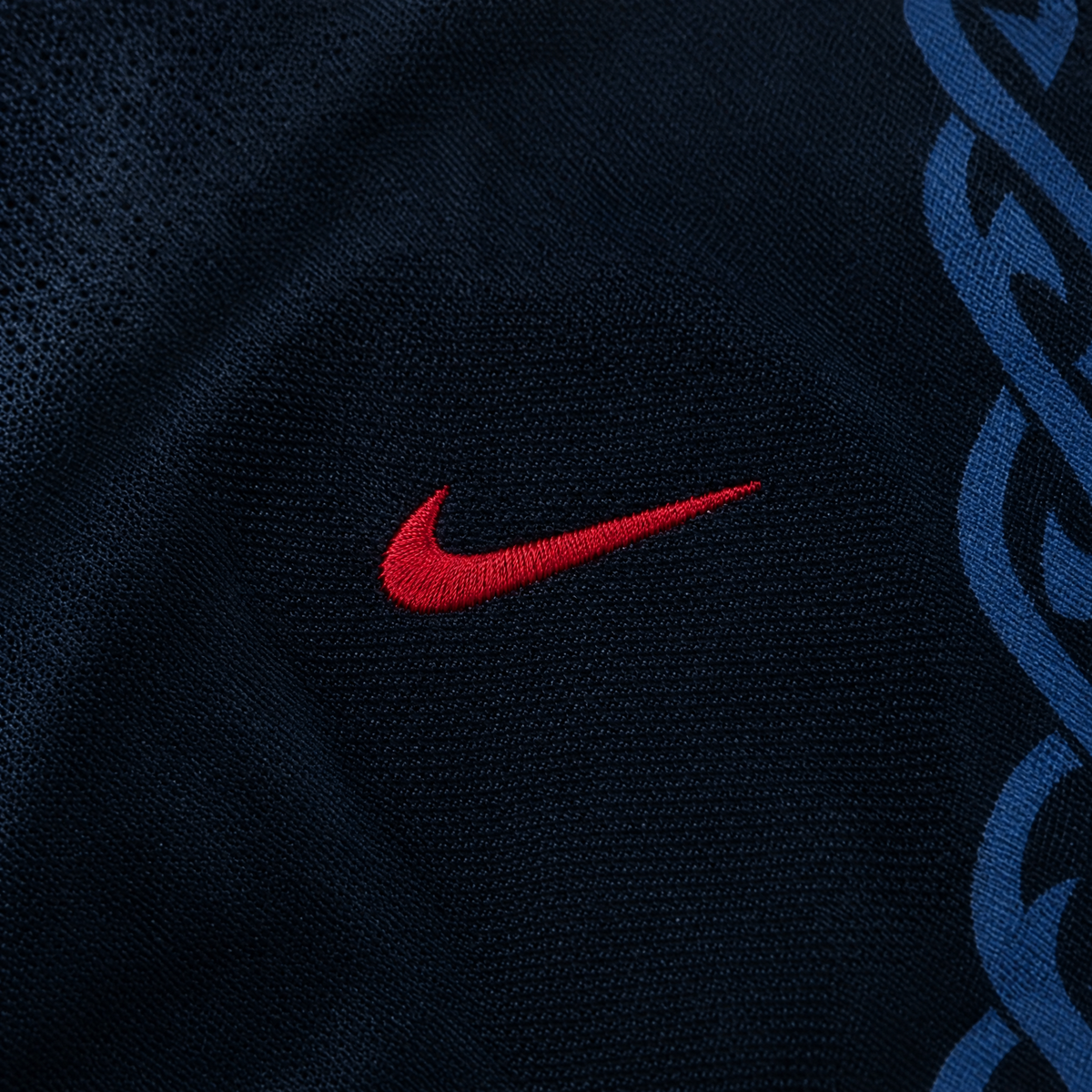 Norway Travis Scott Cactus Jack x Nike Total 90 Retro Jersey - Chest mark detail