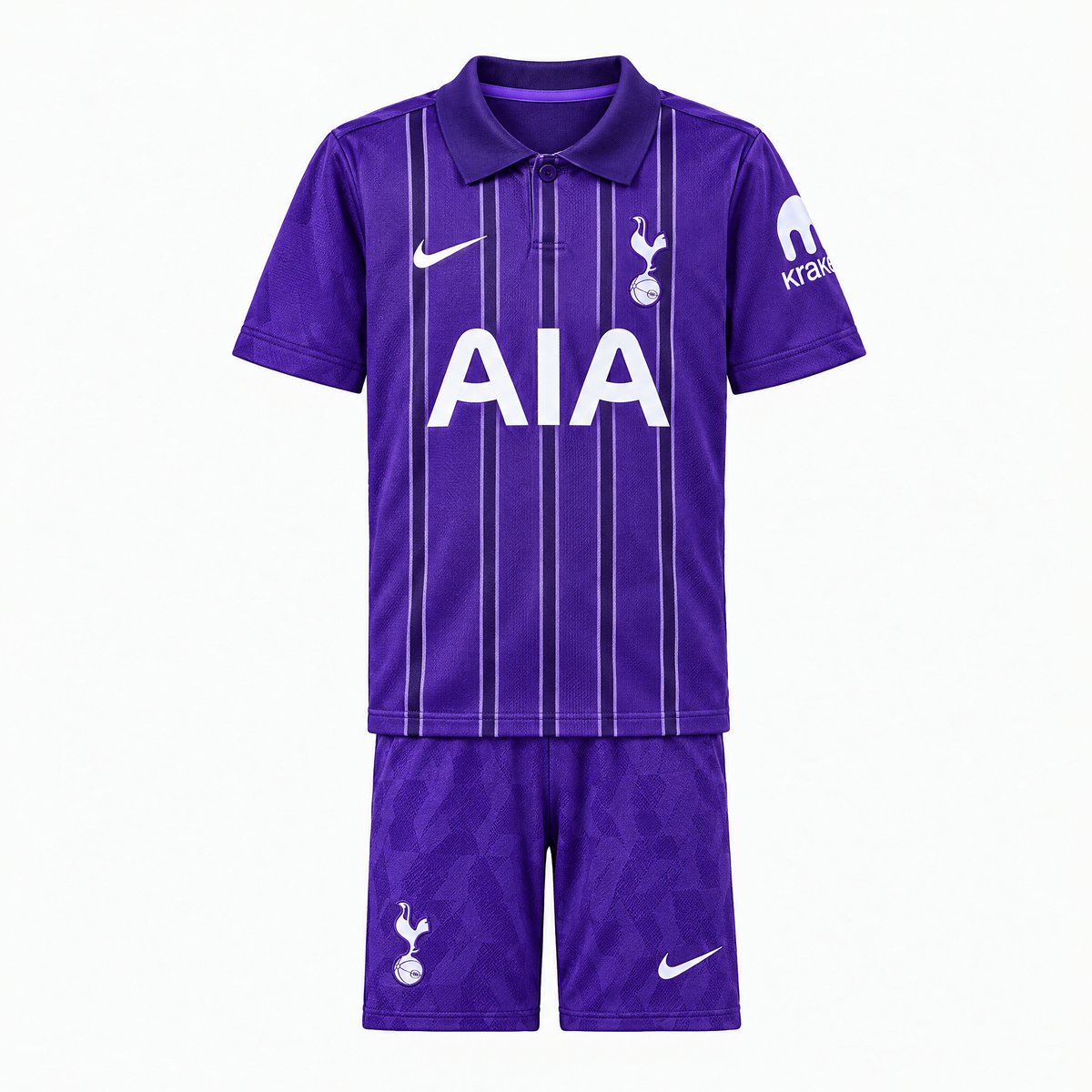 Tottenham Hotspur 2026/27 Third Kids Kit - shirt and shorts front view