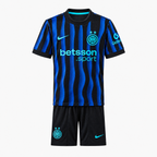Inter Milan 2025/26 Home Kids Kit - shirt and shorts front view