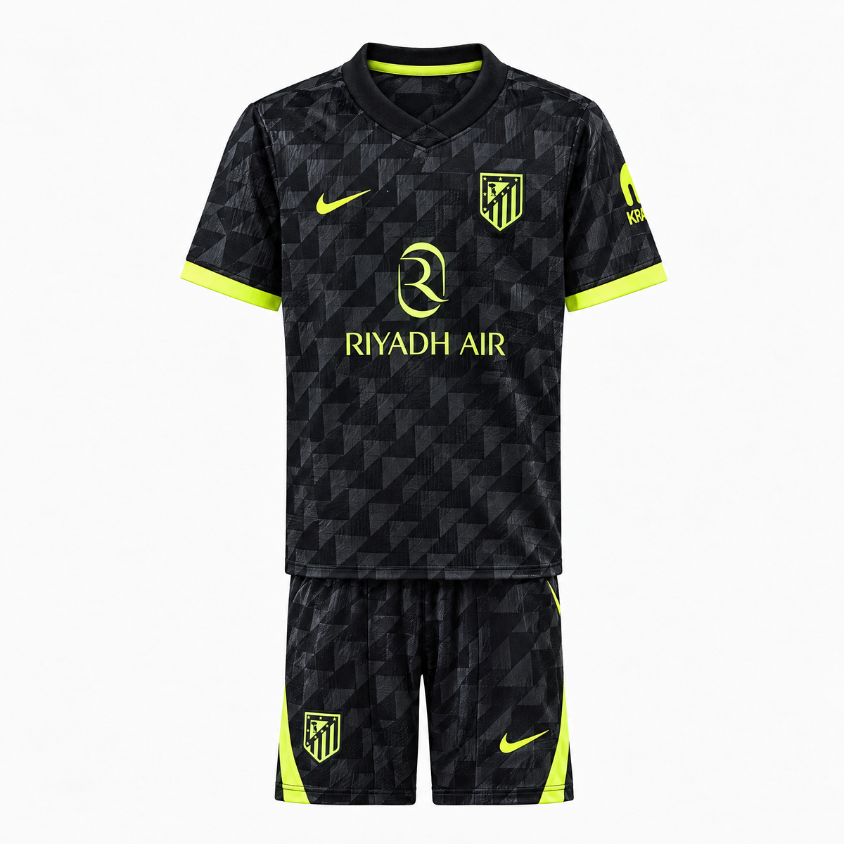 Atlético Madrid 2026/27 Away Kids Kit - shirt and shorts front view