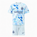 Inter Milan 2025/26 Away Kids Kit - shirt and shorts front view