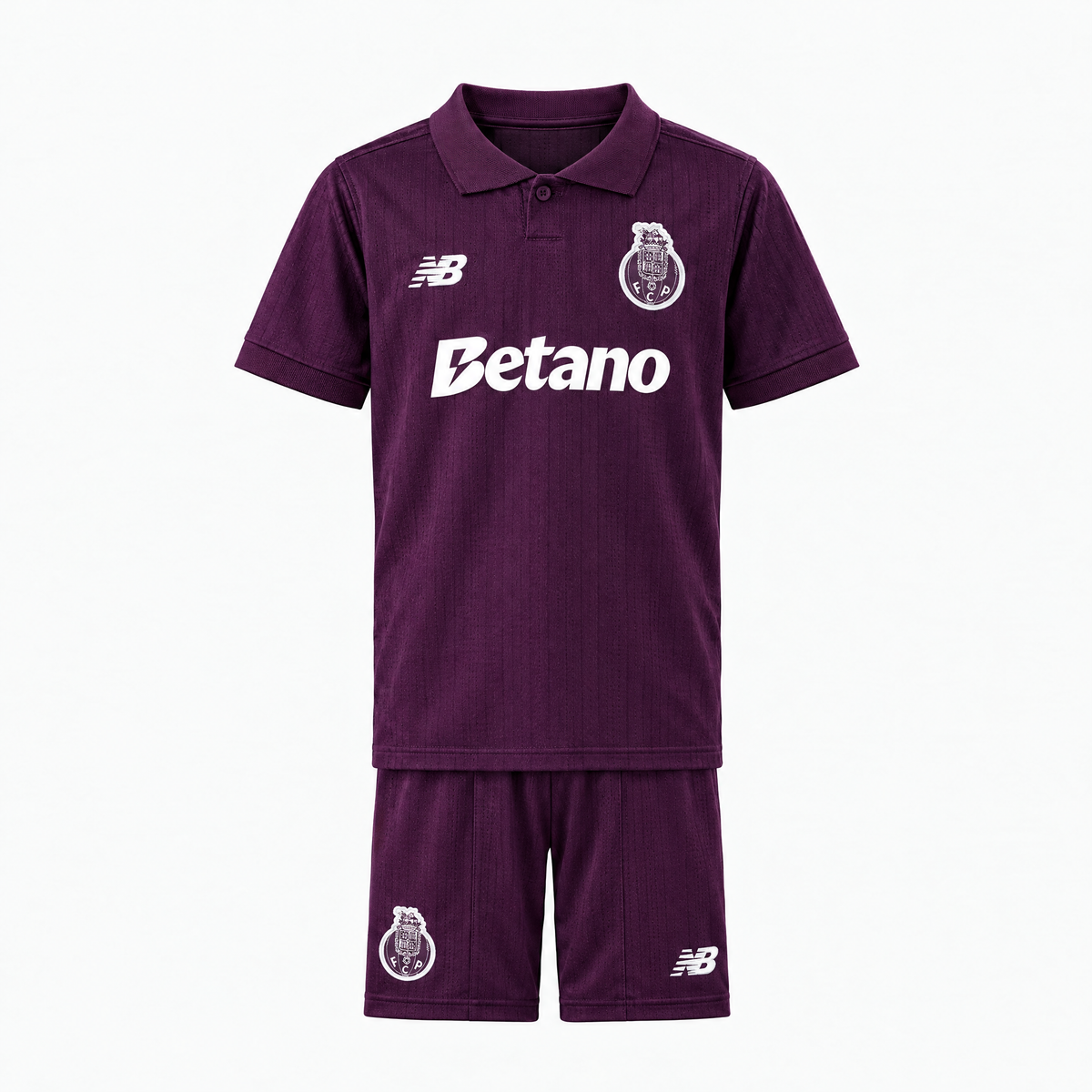 FC Porto 2026/27 Away Kids Kit - shirt and shorts front view