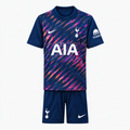 Tottenham Hotspur 2026/27 Away Kids Kit - shirt and shorts front view