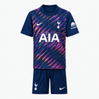 Tottenham Hotspur 2026/27 Away Kids Kit - shirt and shorts front view