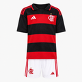 Flamengo 2026/27 Home Kids Kit - shirt and shorts front view