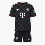 Bayern Munich 2025/26 Third Kids Kit - shirt and shorts front view