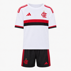 Flamengo 2026/27 Away Kids Kit - shirt and shorts front view