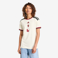 Manchester United 2026/27 Third Women's Jersey - woman wearing the shirt; AI-assisted studio background adaptation