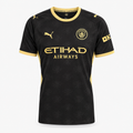 Manchester City 2026/27 Away Player Jersey - front studio product view; AI-assisted adaptation from garment reference