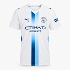 Manchester City 2026/27 Third Player Jersey - front studio product view; AI-assisted adaptation from garment reference