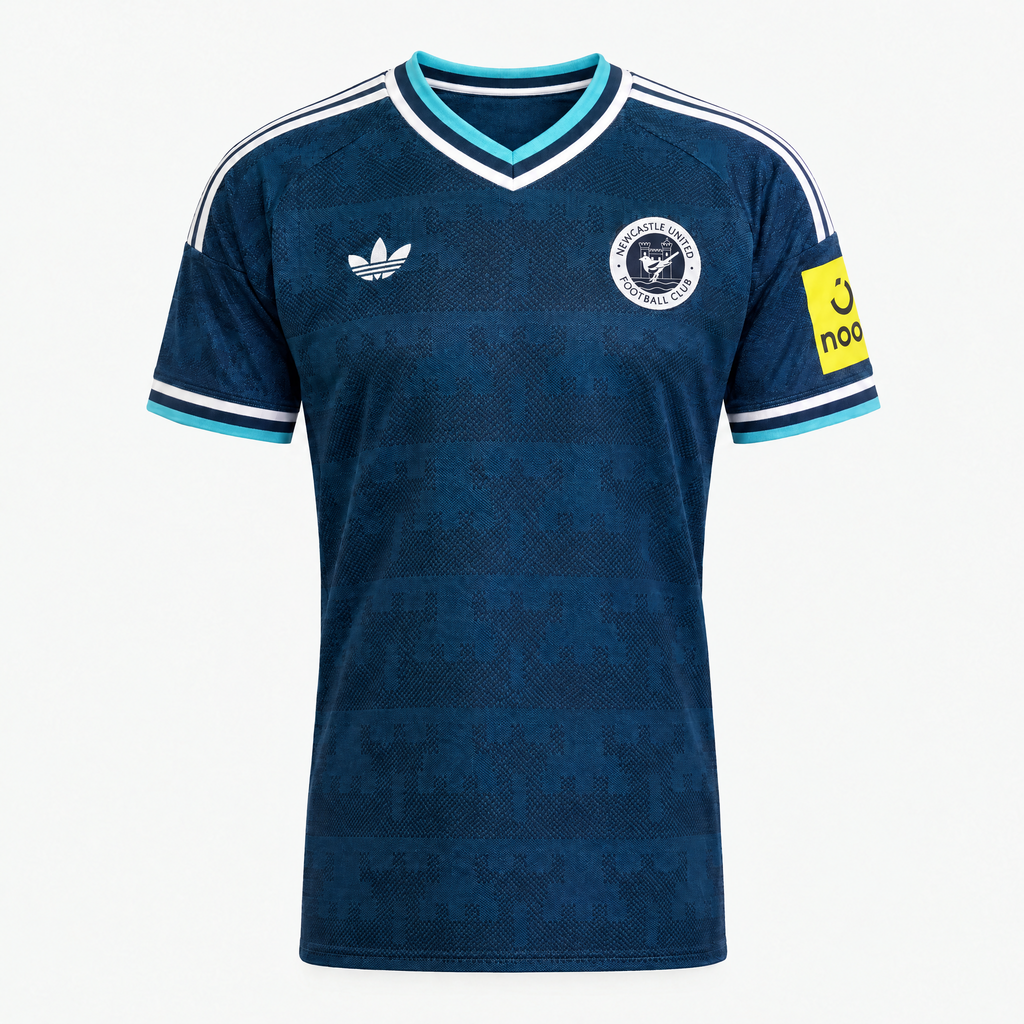Newcastle United 2026/27 Away Jersey - front studio product view