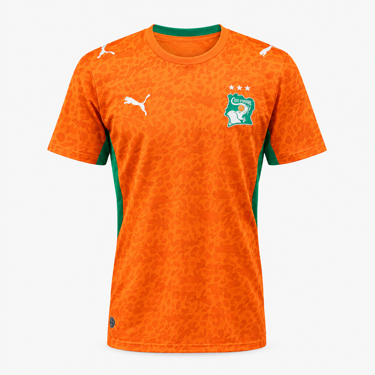 Ivory Coast 2026/27 Home Jersey - front studio product view