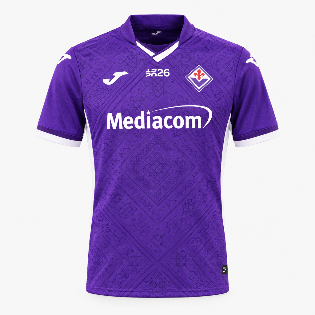 Fiorentina 2026/27 Home Jersey - front studio product view
