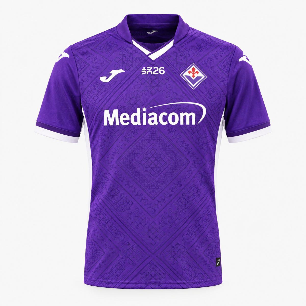 Fiorentina 2026/27 Home Jersey - front studio product view