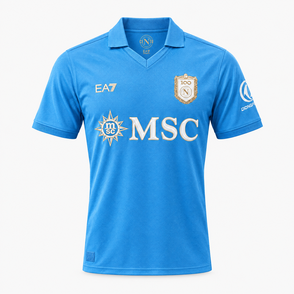 Napoli 2026/27 Home Jersey - front studio product view