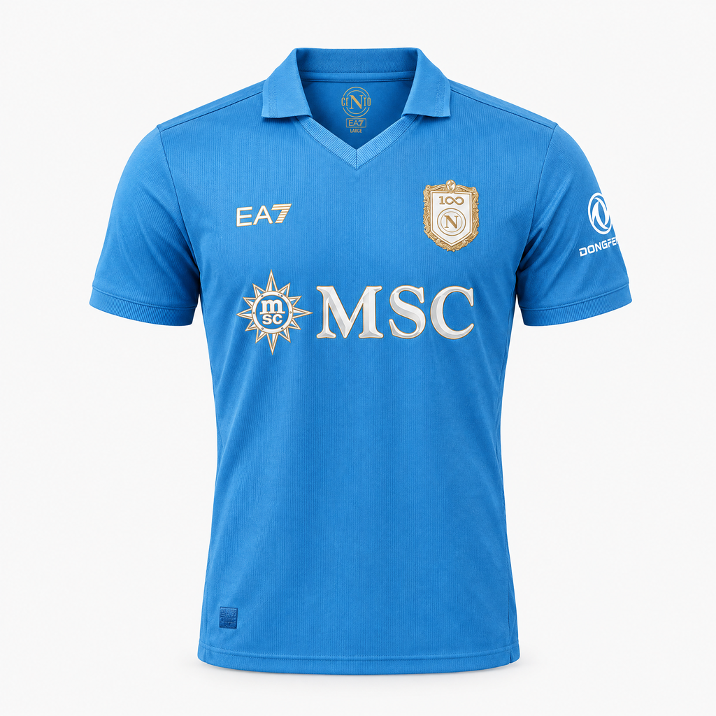 Napoli 2026/27 Home Player Jersey - front studio product view