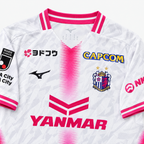 Cerezo Osaka 2026/27 Away Jersey - neckline and garment detail