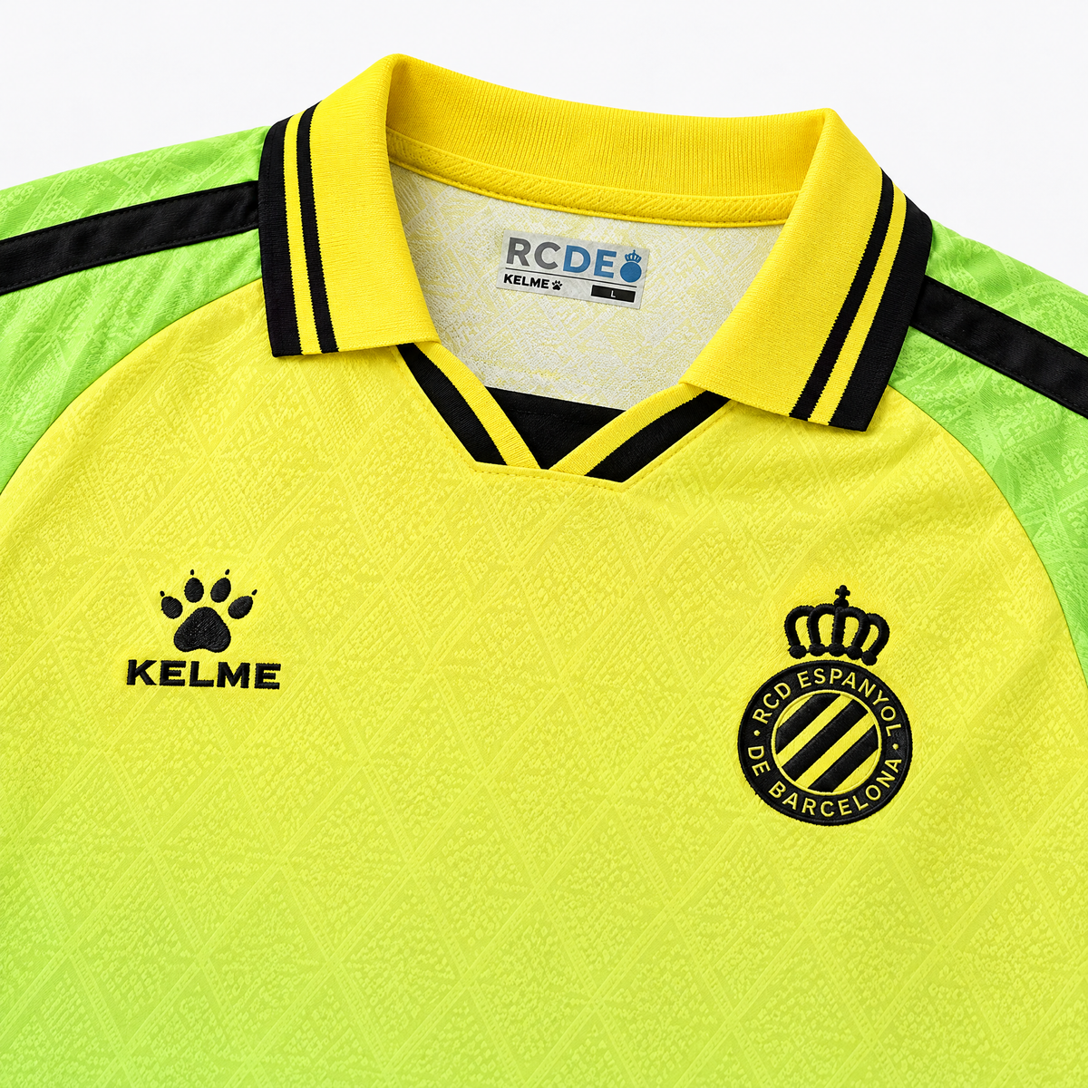 Espanyol 2026/27 Third Jersey - neckline and garment detail
