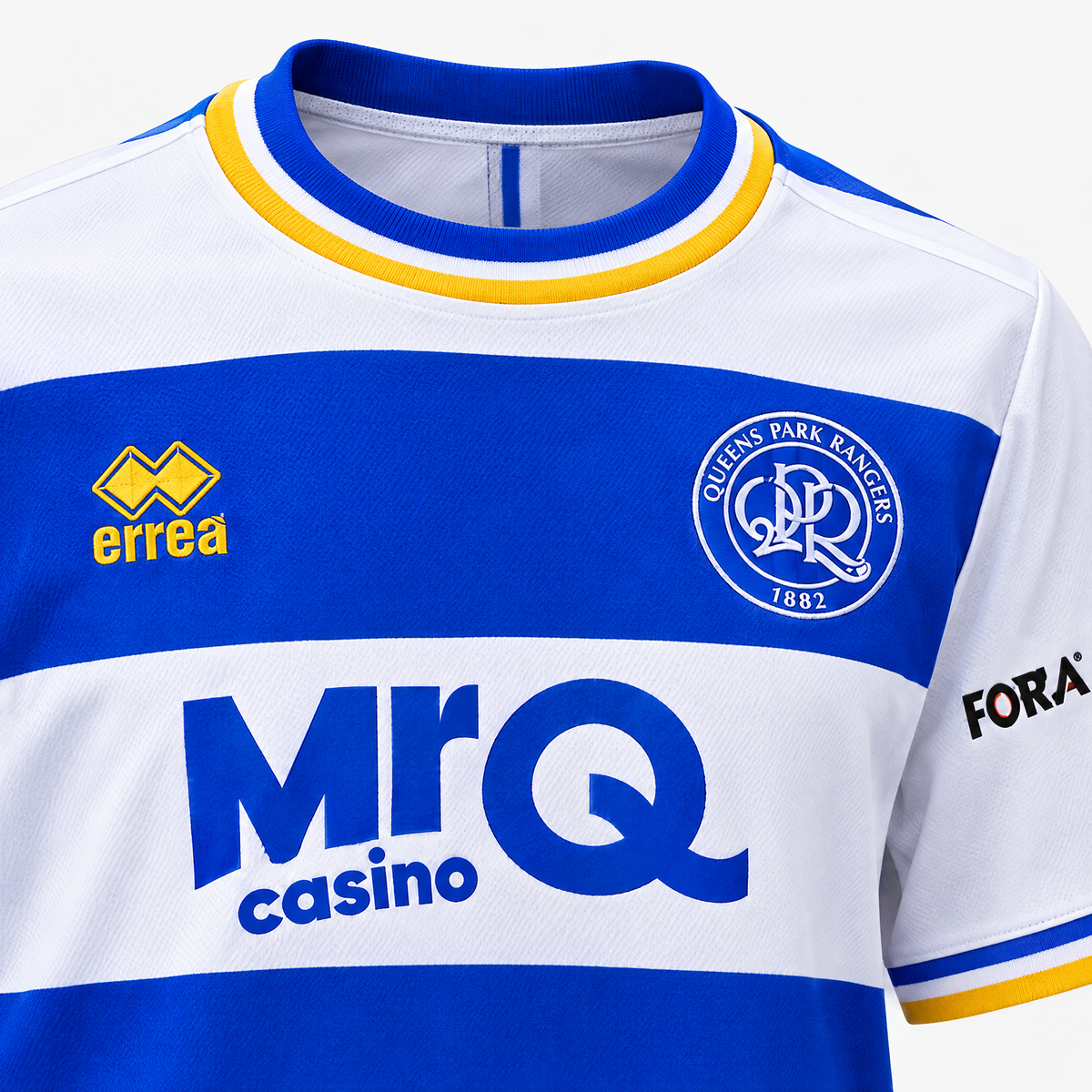 Queens Park Rangers 2026/27 Home Jersey - neckline and garment detail