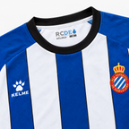 Espanyol 2026/27 Home Jersey - neckline and garment detail