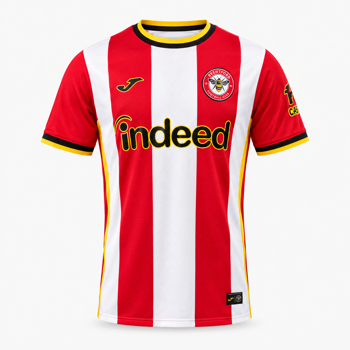 Brentford 2026/27 Home Jersey - front studio view