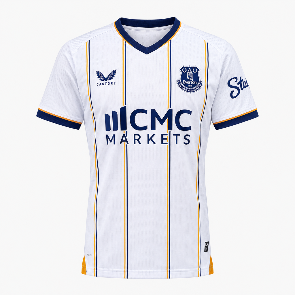 Everton 2026/27 Away Jersey - front studio view