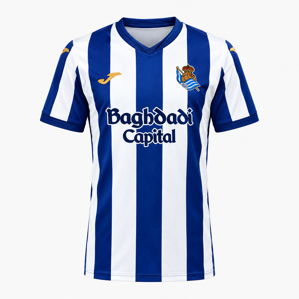 Real Sociedad 2026/27 Home Jersey - front studio view
