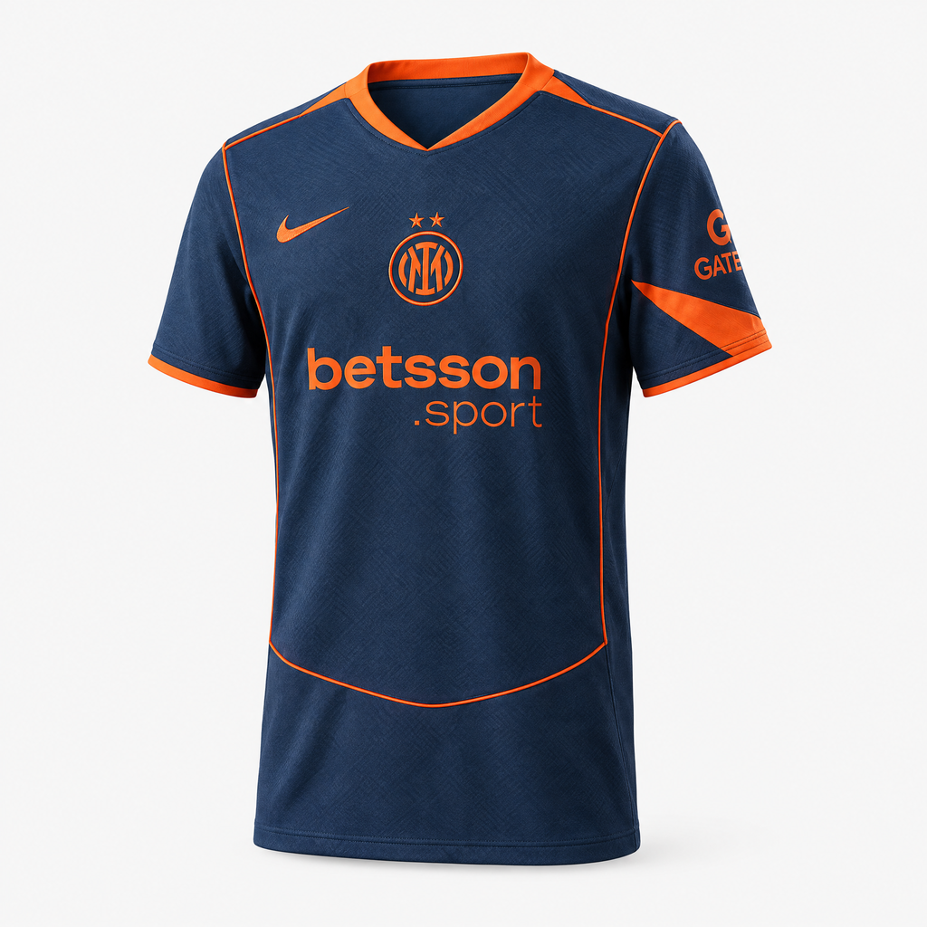 Inter Milan 2025/26 Third Jersey - front studio view