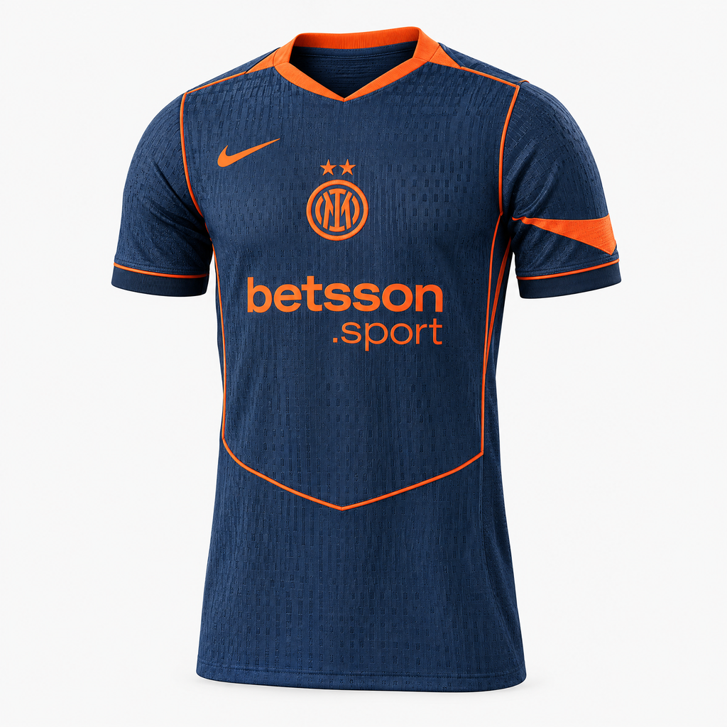 Inter Milan 2025/26 Third Player Jersey - front studio view