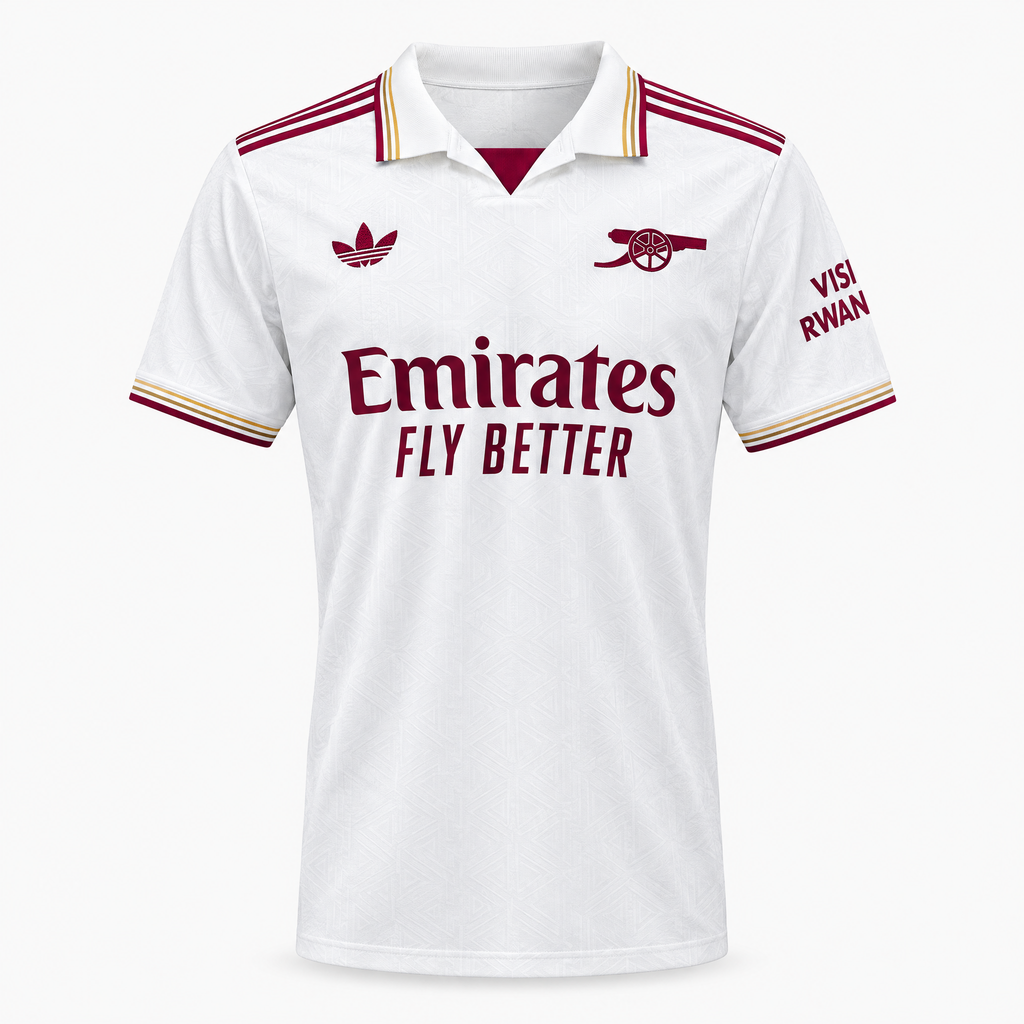 Arsenal 2025/26 Third Jersey - front studio view