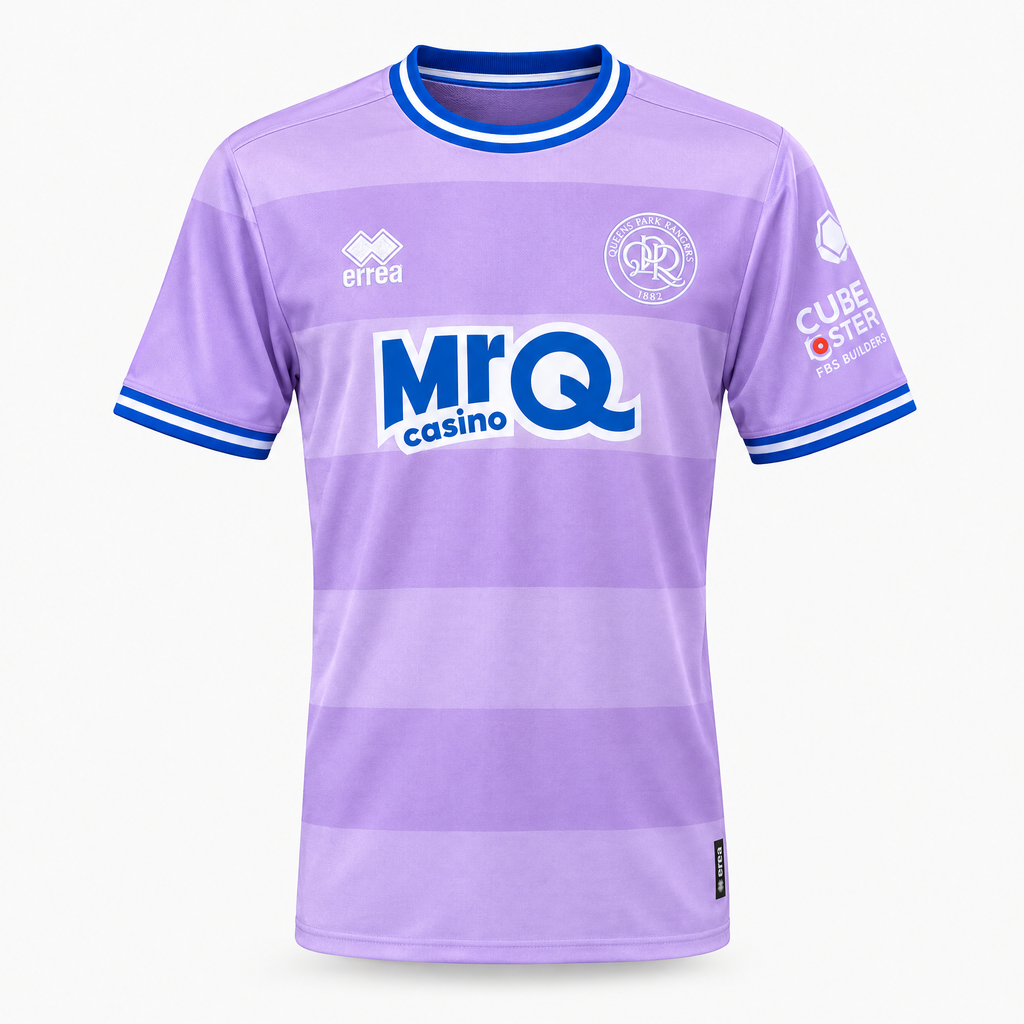 Queens Park Rangers 2026/27 Away Jersey - front studio view