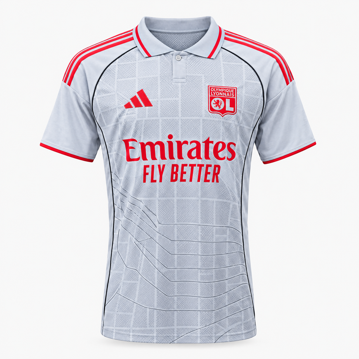 Olympique Lyonnais 2025/26 Third Jersey - front studio view