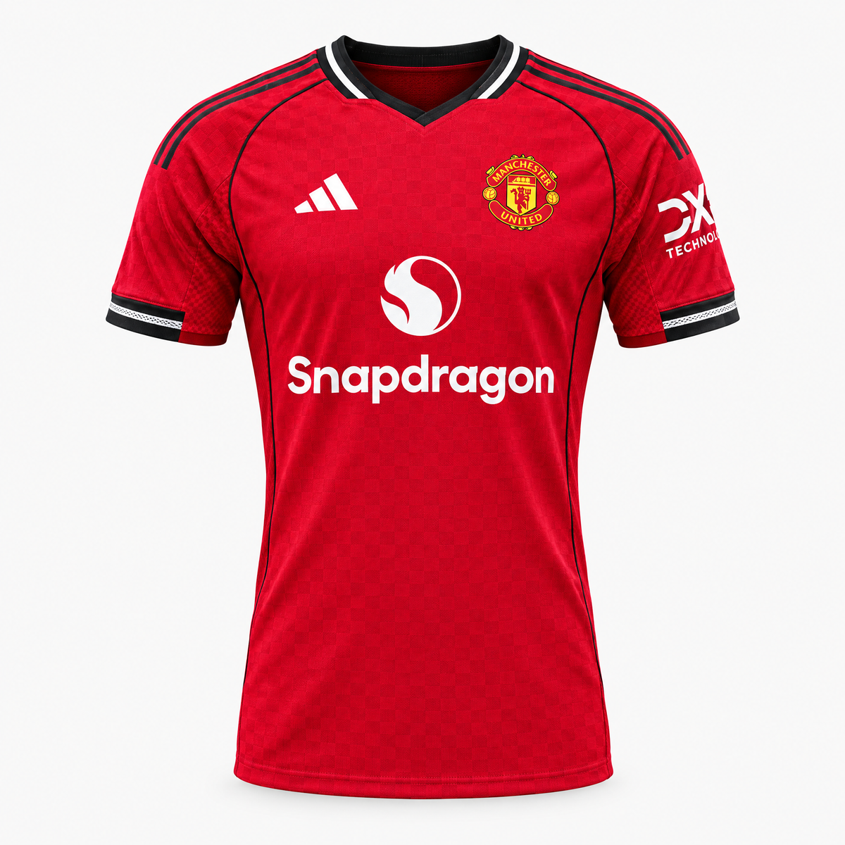 Manchester United 2025/26 Home Player Jersey - front studio view