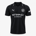 Manchester City 2025/26 Away Jersey - front studio view