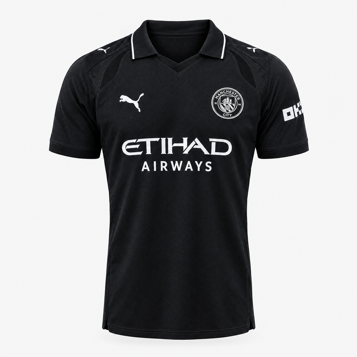 Manchester City 2025/26 Away Jersey - front studio view
