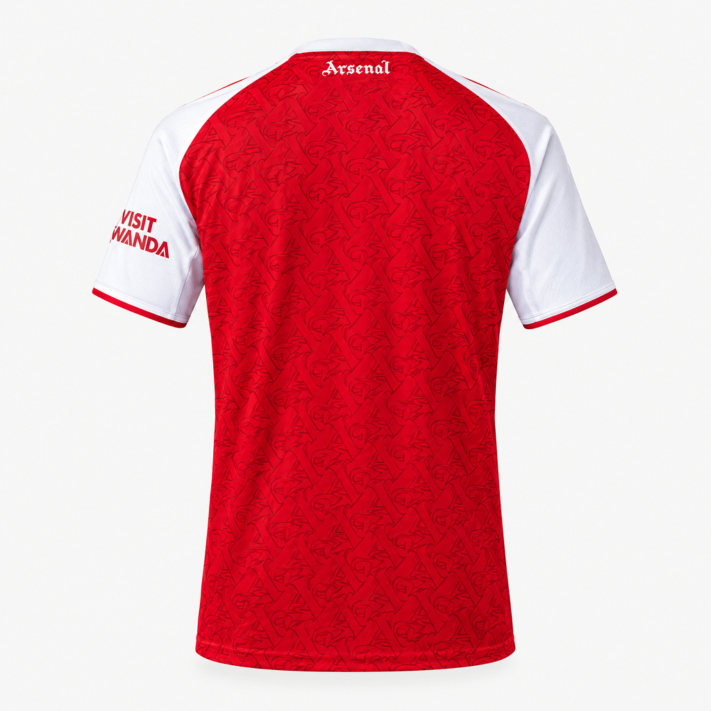 Arsenal 2025/26 Home Jersey - back view