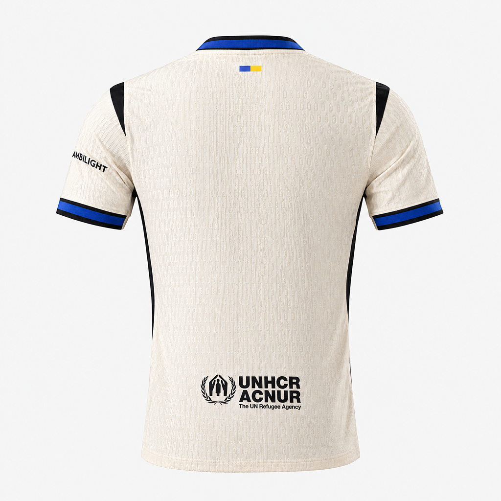 Barcelona 2025/26 Away Player Jersey - back view