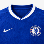 Chelsea 2025/26 Home Player Jersey - collar and chest detail