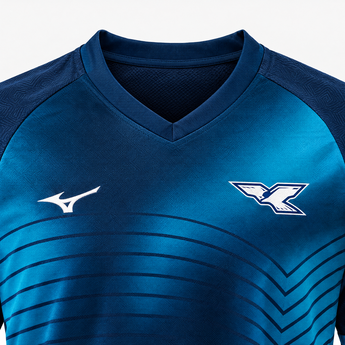 Lazio 2025/26 Third Jersey - collar and chest detail