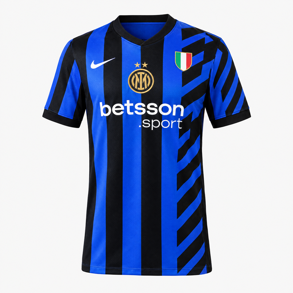 Inter Milan 2024/25 Home Jersey - front studio view