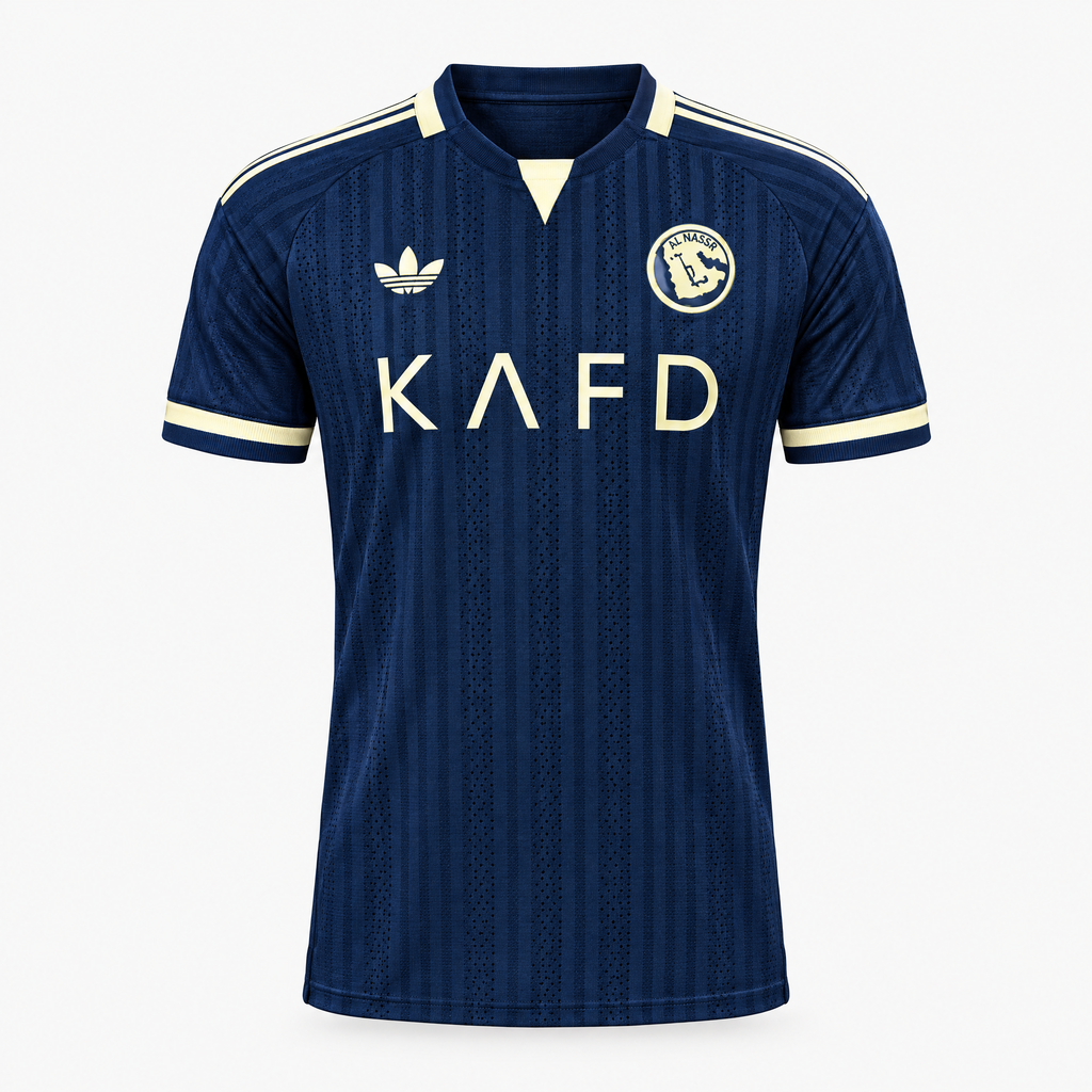 Al-Nassr 2026/27 Away Player Jersey - front studio view