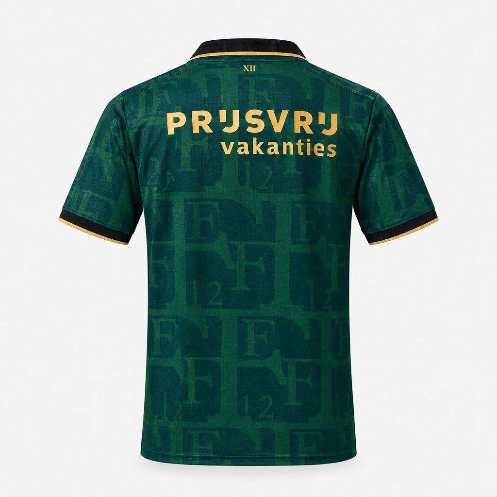 Feyenoord 2025/26 Fourth Jersey - back view