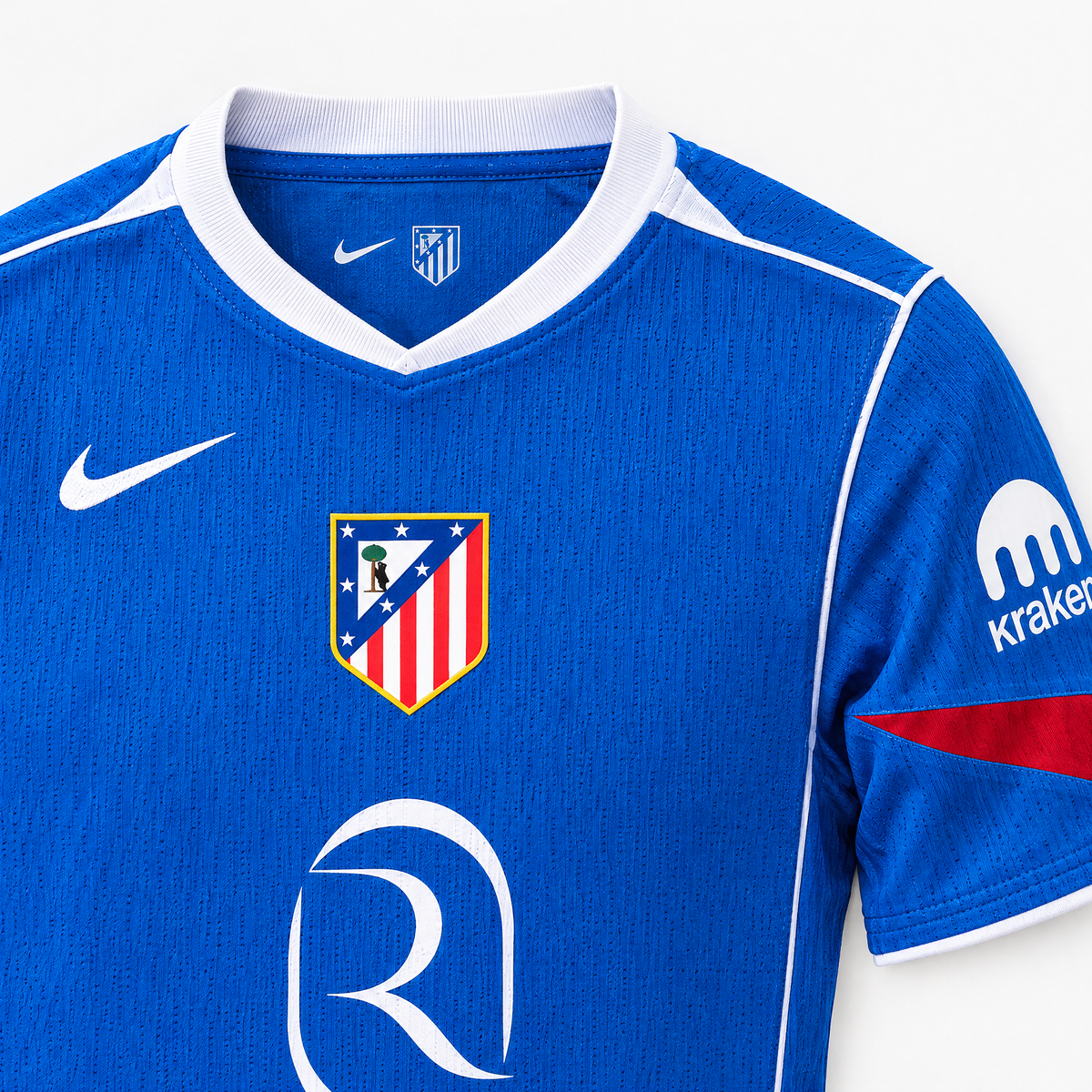 Atlético Madrid 2025/26 Third Player Jersey - collar and chest detail