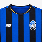 Atalanta 2025/26 Home Jersey - collar and chest detail