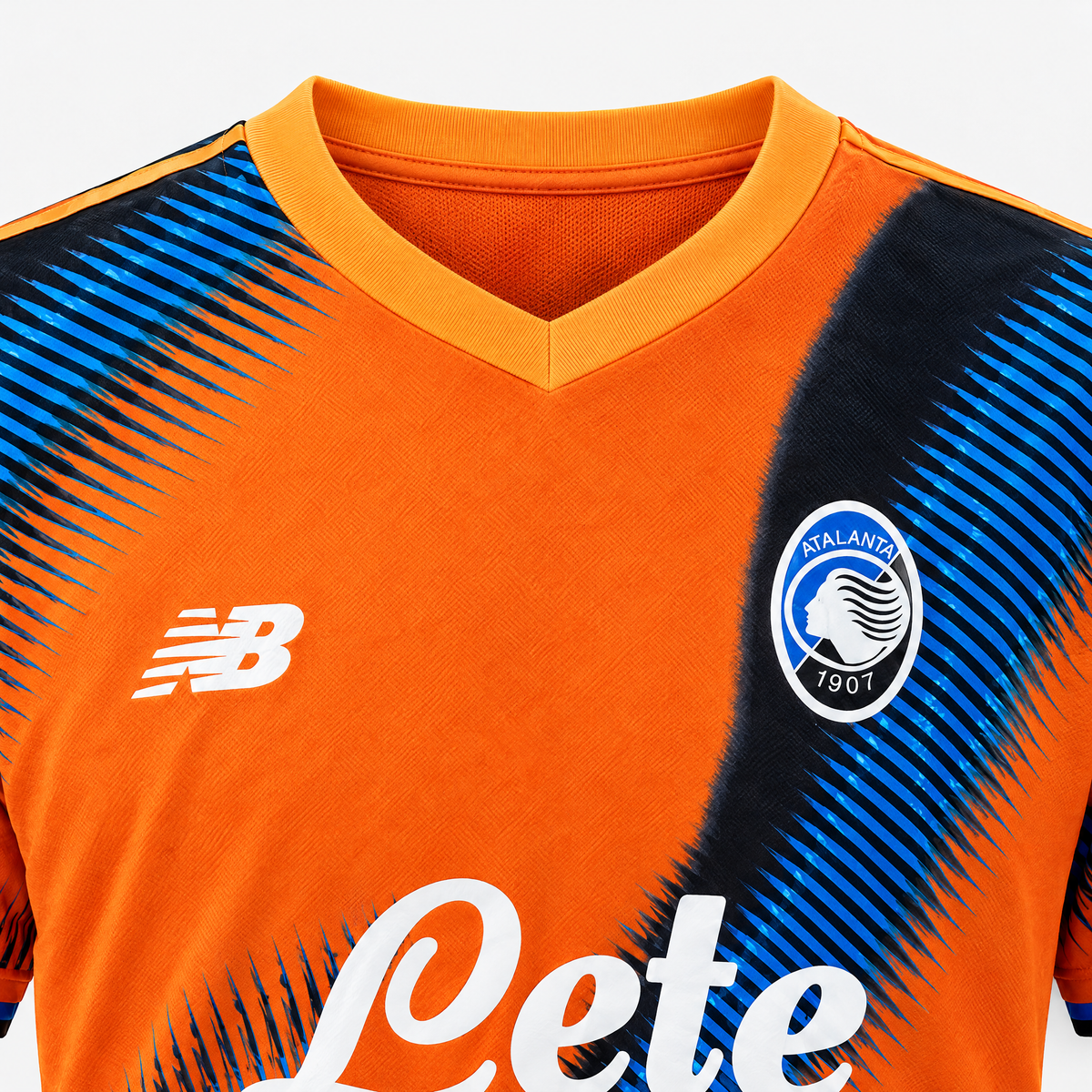 Atalanta 2025/26 Third Jersey - collar and chest detail